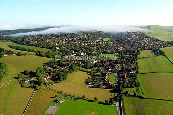 East Dean Mist - East Dean village, East Sussex