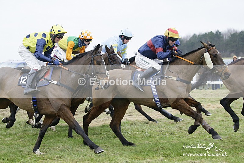 PtP 220122 450 - Royal Artillery Hunt Point-to-Point  - Larkhill Racecourse 22/01/22