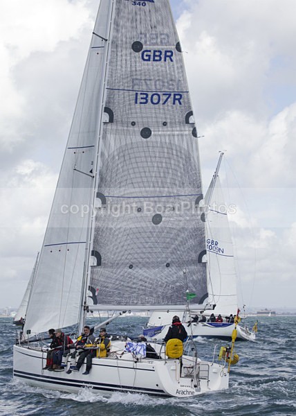 120630 Arachne GBR1307R  _MG_5730 - ROUND THE ISLAND RACE - 30th June 2012