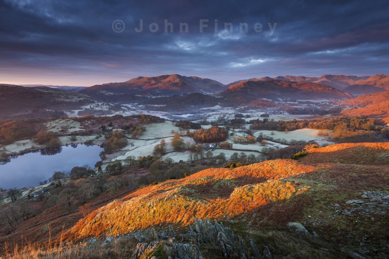 Great Langdale in Red - Lake District & Cumbria