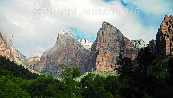 Court of the Patriarchs - Zion National Pk.- 2011