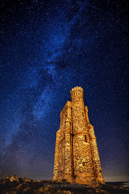 Milners Tower and Stars - Skies of Man