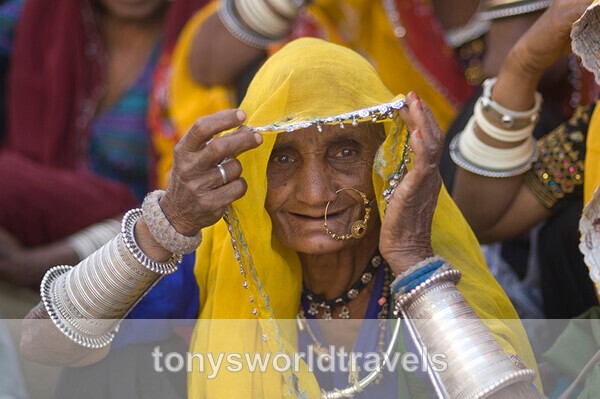 Smiling Rajasthani Woman - India