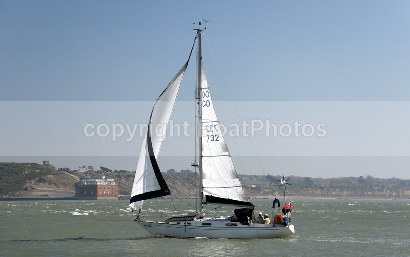170409 BRIGHT EYES GBR732 1Y3A1256 - Sailboats - monohull