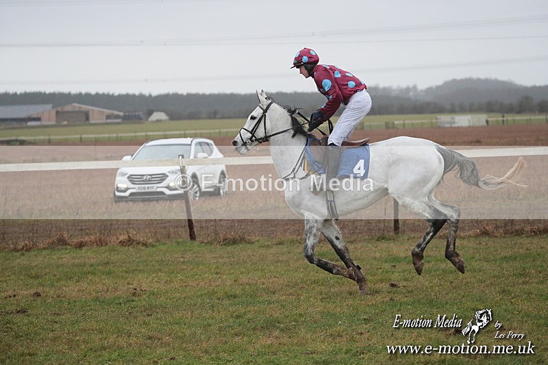PtP 260125 525 - Cocklebarrow Point-to-Point racing with the Heythrop Hunt 26/01/25