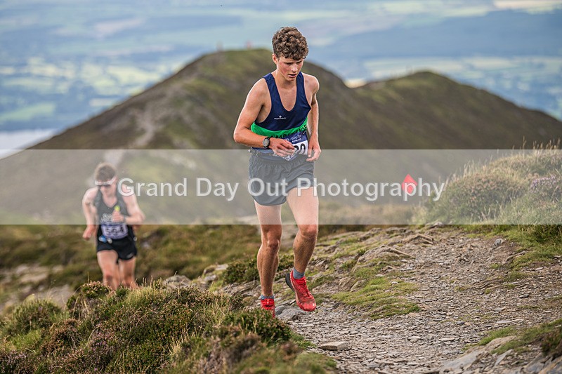 Uphill Only-140 - British Athletics Off Road Running Championships Senior Uphill Only Trial - Skiddaw Friday 15th Augu