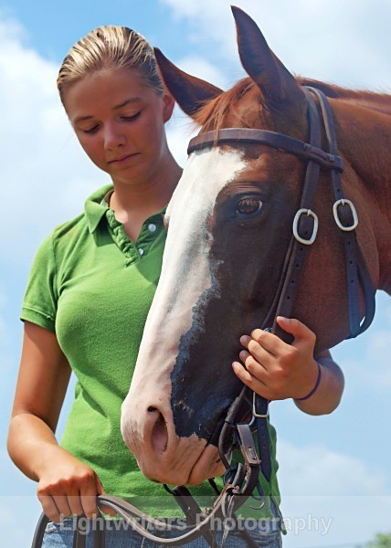 Haleys Horse_034 - Haley and Pilgrim
