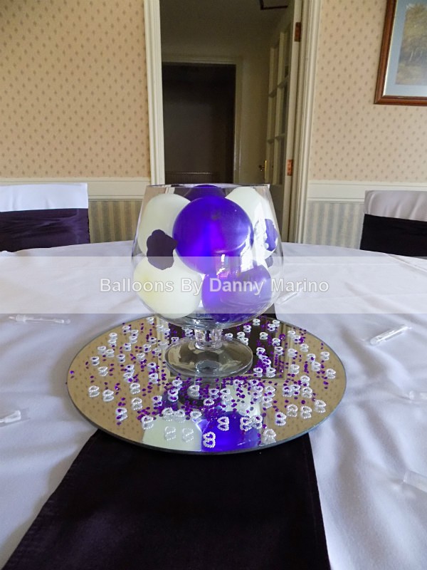 Midnight vase - Wedding Balloon Photos