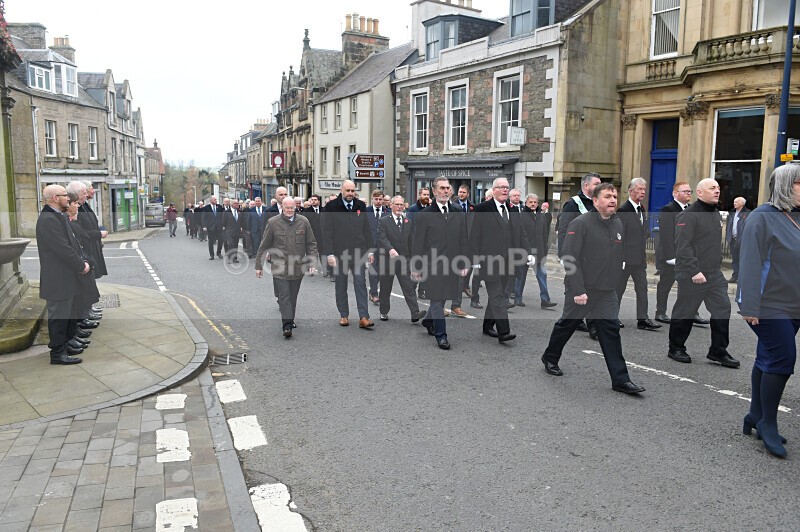 58 - Remembrance Sunday in Selkirk 2024