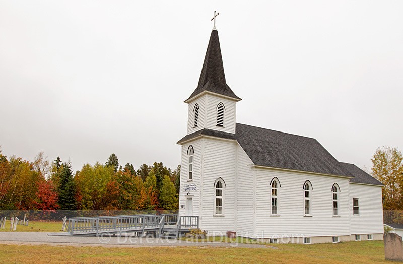 Our Lady of Mount Carmel Catholic Church ~ Howard New Brunswick Canada - Churches of New Brunswick