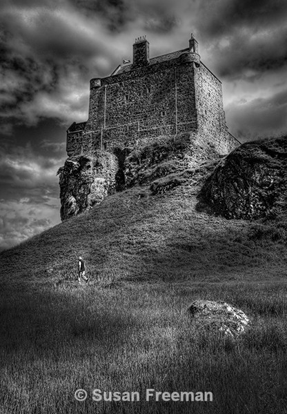Duart Castle - Monochrome