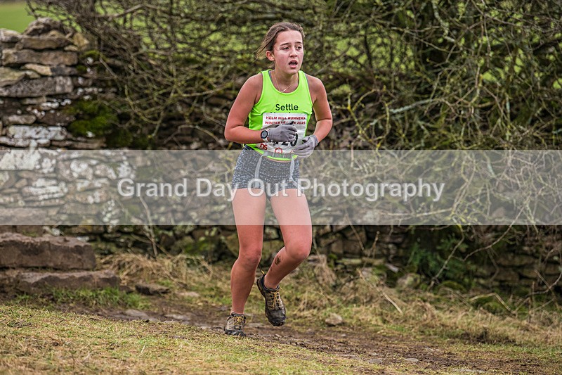 Cunswick U15  U17-57 - Kendal Winter League Cunswick Scar Junior Under 15 & 17 Fell Races Sunday 26th January 2025