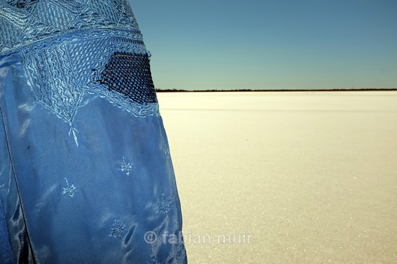 Fabian Muir Blue Burqa