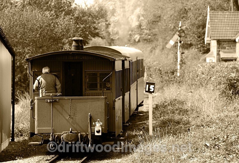 WLLR Departure From Welshpool Raven Square of 1115 to Llanfair - The Welshpool & Llanfair Light Railway