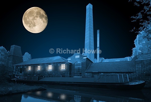 Moonlit Jesse Shirley - The Potteries by Moonlight