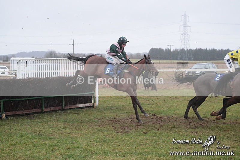 PtP 260125 752 - Cocklebarrow Point-to-Point racing with the Heythrop Hunt 26/01/25