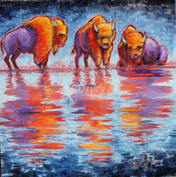 Wyoming Reflections. SOLD - AVAILABLE PRINTS and Notecards