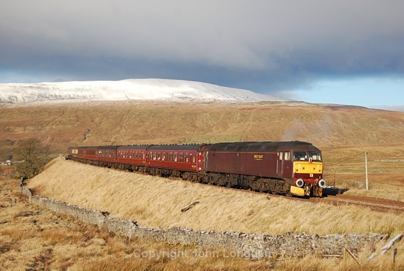5.12.12 - 47760 1Z75 Blackpool - Edinburgh, Ribblehead - Ribblehead