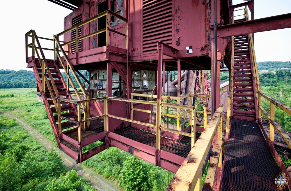 Carrie Furnaces (Rankin, PA) | Gantry Crane Operation Room - Carrie Furnaces