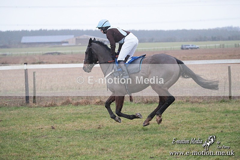 PtP 260125 718 - Cocklebarrow Point-to-Point racing with the Heythrop Hunt 26/01/25