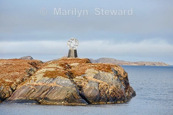 Arctic Circle marker - Norway Coast