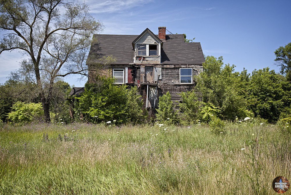 Abandoned home in Gary, Indiana