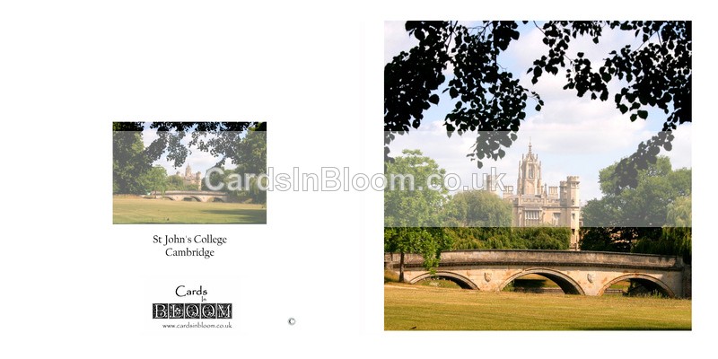03 St John's College - CAMBRIDGE CARDS