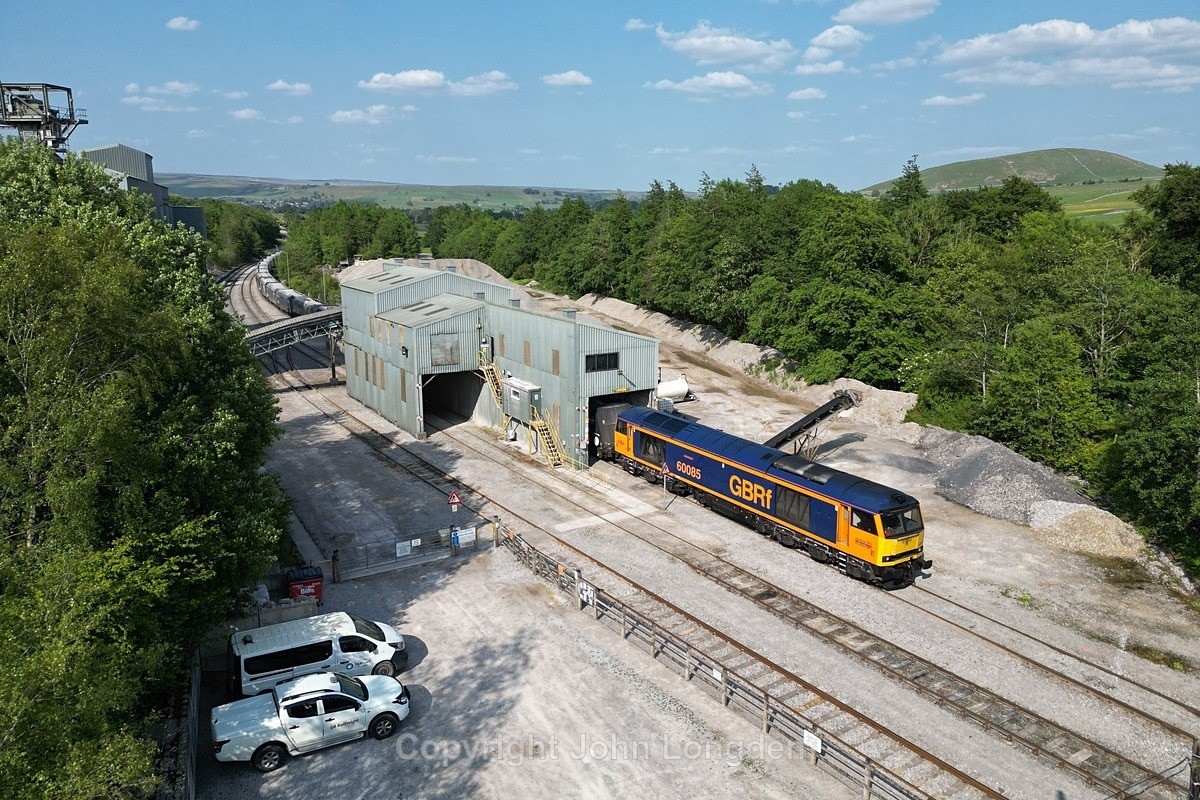 JL - 11.6.25 60085 6D31 Rylstone - Hull Dairycoates, Rylstone Quarry - Latest shots
