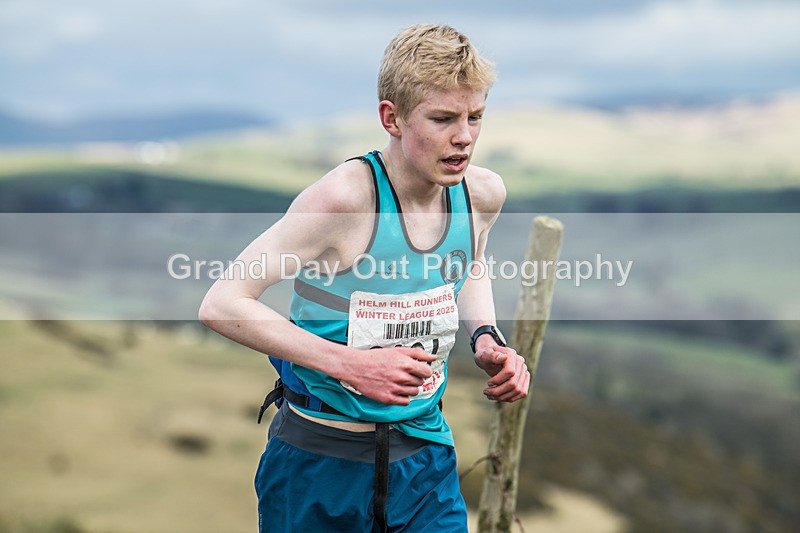 Helm Hill -398 - Kendal Winter League Helm Hill Fell Races (Under 13/15/17 & Seniors) Sunday 16th March 2025