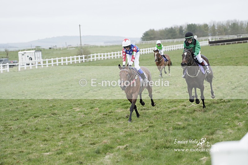 PtP 260323 1111 - New Forest Hounds Point-to-Point Larkhill 26/03/23