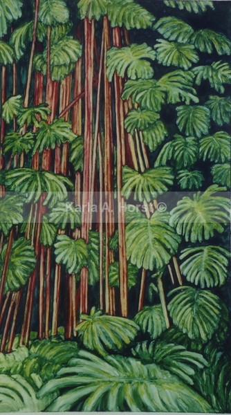 Hawaiian Jungle - Original Art