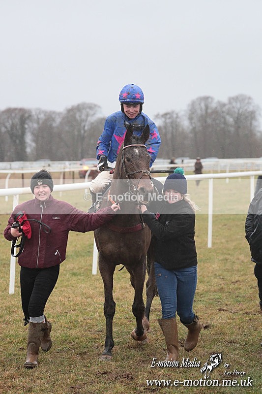 PtP 260125 616 - Cocklebarrow Point-to-Point racing with the Heythrop Hunt 26/01/25