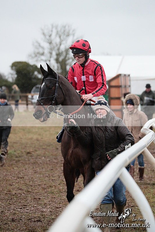 PtP 260125 828 - Cocklebarrow Point-to-Point racing with the Heythrop Hunt 26/01/25