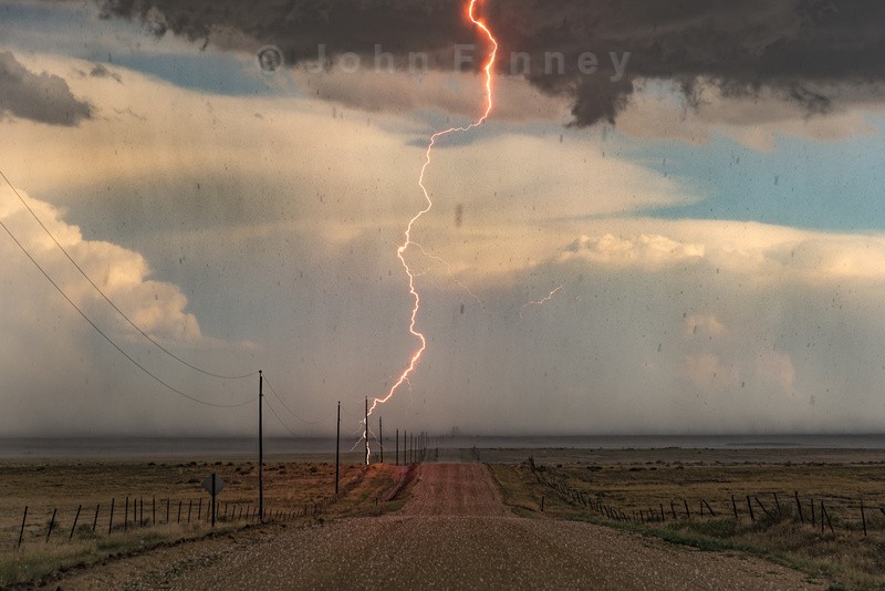 Electric Hail, Colorado. - Weather photography