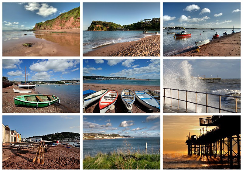 TS32 - Postcards views of Shaldon and Teignmouth - Greetings Cards Teignmouth and Shaldon
