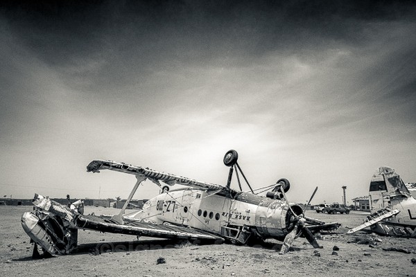 Niger, Agadez, Antonov R2, LZ-1118
