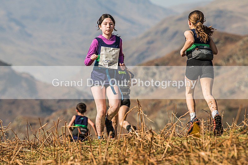 Elterwater-168 - Kendal Winter League Elterwater Under 13 Fell Race Sunday 9th March 2025