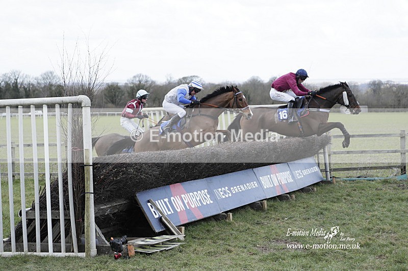 PtP 250223 0164 - Kimblewick Hunt Point-to-Point Kingston Blount 25/02/23