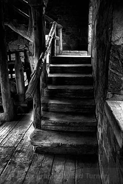 the stairs - Old Mill