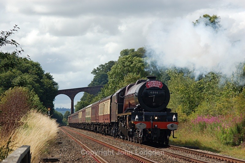 1.8.09 - LMS Princess Royal 6201, Carlisle - Liverpool, Newbiggin - Newbiggin