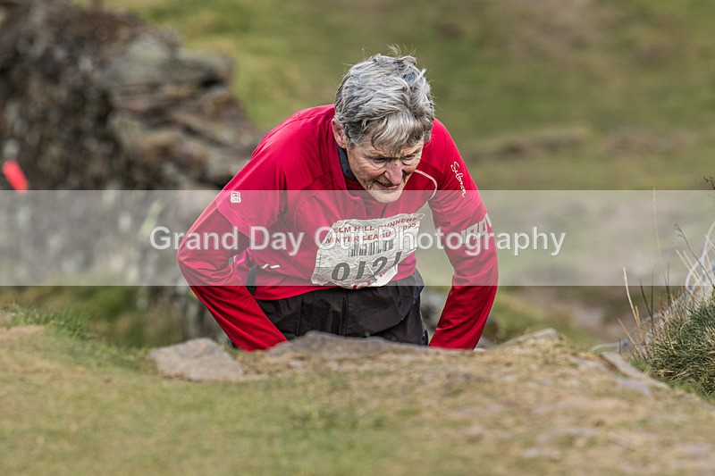 Helm Hill -606 - Kendal Winter League Helm Hill Fell Races (Under 13/15/17 & Seniors) Sunday 16th March 2025