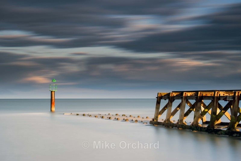 Old Pier- Orwell Estuary - Felistowe - Suffolk5 - Seascapes
