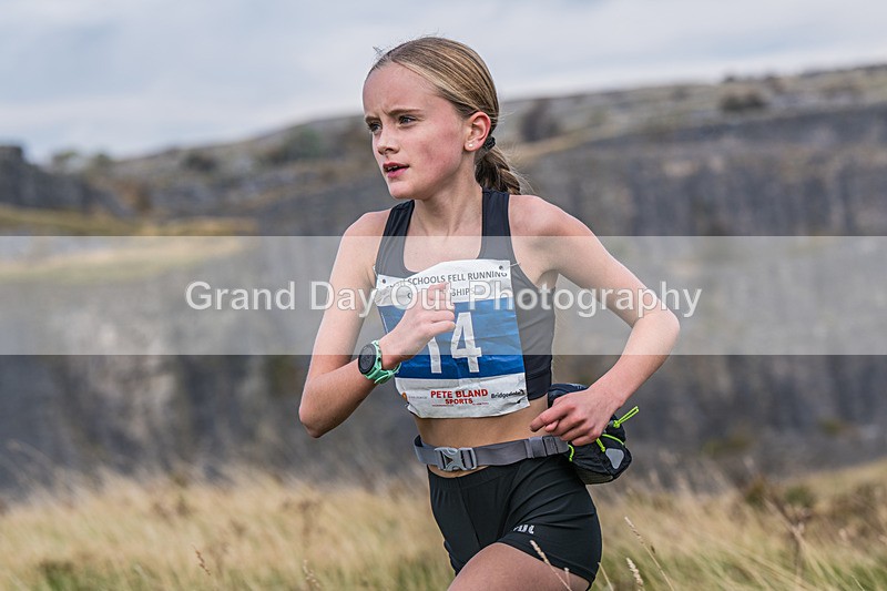 Year 7-35 - The English Schools Fell Running Championship Giggleswick Year 7 Sunday 6th October 2024