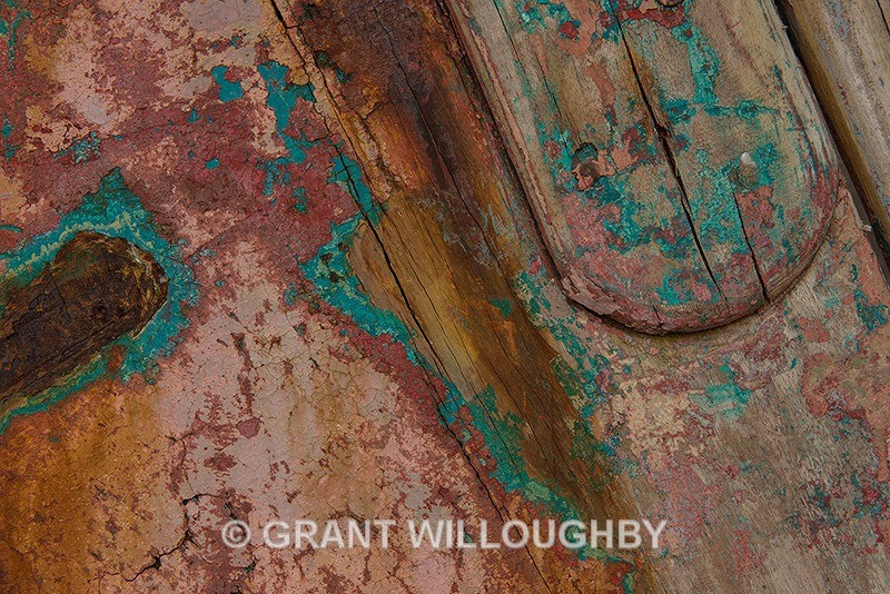 Un-named boat 4 - Detail in the land