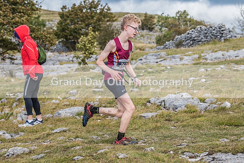 ESFRC Year 10-11-205 - English Schools Fell Running Championships Year 10-11 Giggleswick Saturday 1st October 2022