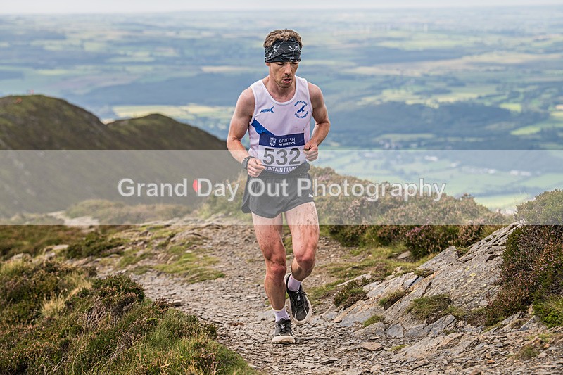 Uphill Only-74 - British Athletics Off Road Running Championships Senior Uphill Only Trial - Skiddaw Friday 15th Augu