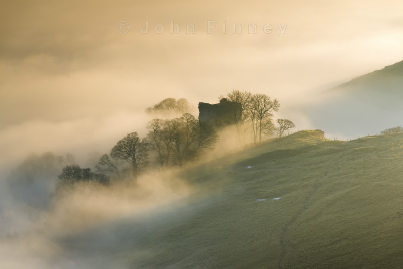 Peveril Castle.  Peak District National park. - Castles and Fortresses