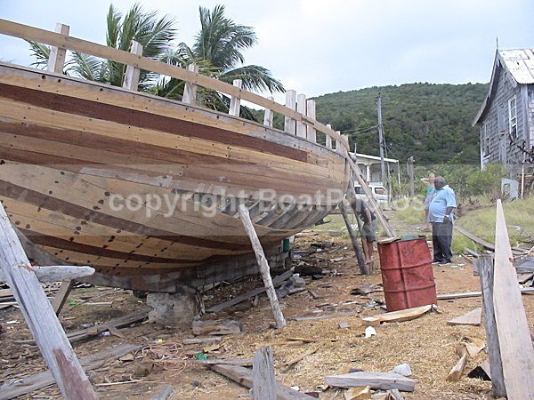 070207 Boatbuilding in Cariacou - ATLANTIC CROSSING 2006