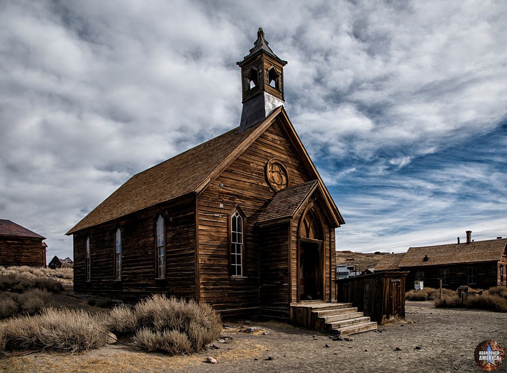 The Ghost Town of Bodie, California | Methodist Church - Bodie, California