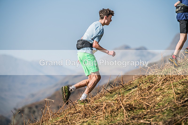 Elterwater-236 - Kendal Winter League Elterwater Under 15/17 Fell Races Sunday 9th March 2025